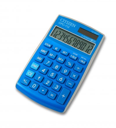 Stoni kalkulator Citizen CPC-112 C-series, 12 cifara