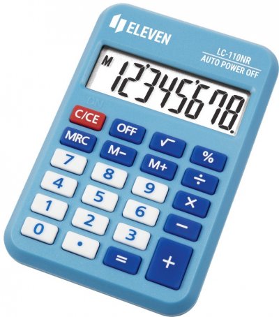 Kalkulator Eleven LC-110N, kolor, 8 cifara