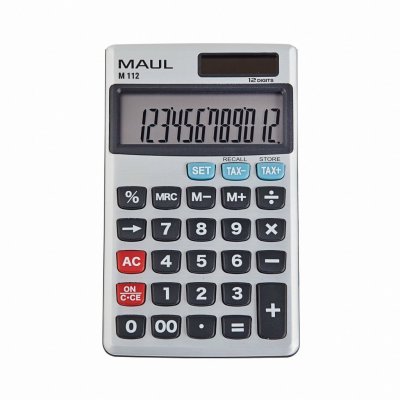 Džepni poslovni kalkulator MAUL M 112, 12 cifara