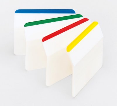 Post-it index 686A-1EU za viseće fascikle, 6 listića x 4 boje