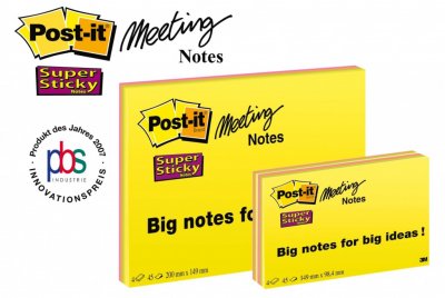 Post-it Super Sticky 152 x 101 mm, 4 boje x 45L  6445-4SS EU