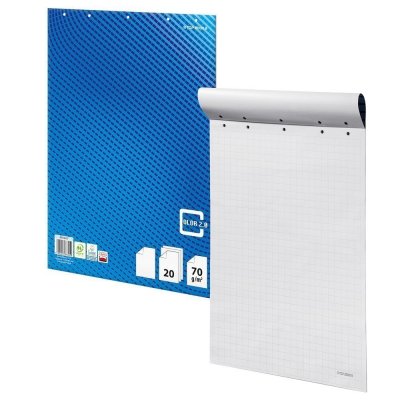 Flip-chart blok 20 listova karo, 64x90 cm