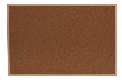 Tabla od prirodne plute sa drvenim ramom 45x60