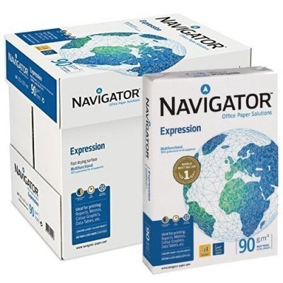 Jedan ris sadrži 500 listova Navigator papira od 90 grama.