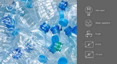 Preston Rpet je eco-frinedly ranac - u celosti je od recikliranog materijala.