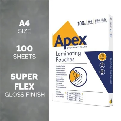 apex folija za plastifikaciju A4