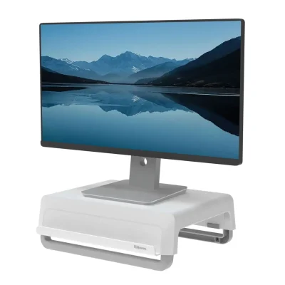 Beli stalak za monitor Breyta™ – podizanje bez naprezanja