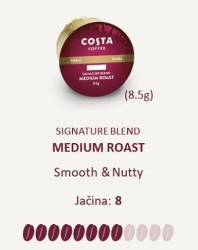 costa coffee kapsula