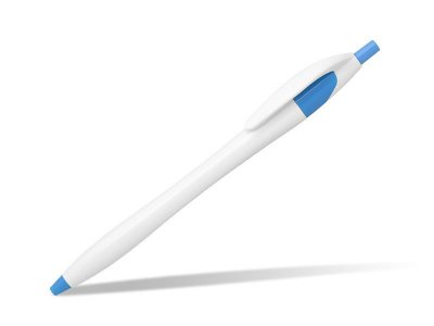 521, plastična hemijska olovka, svetlo plava