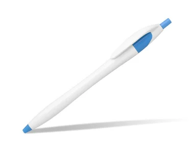 521, plastična hemijska olovka, svetlo plava