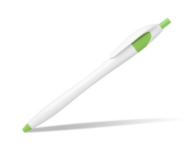 521, plastična hemijska olovka, svetlo zelena