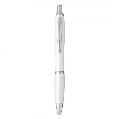 BALZAC PRO, plastična hemijska olovka, bela