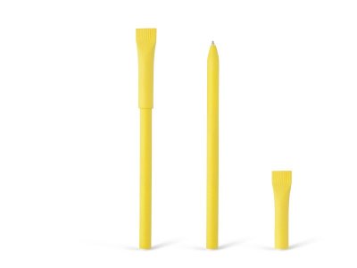 PAPIRUS, eko papirna hemijska olovka, žuta