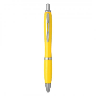 BALZAC C, plastična hemijska olovka, žuta