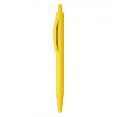 BRIDGE C, plastična hemijska olovka, žuta