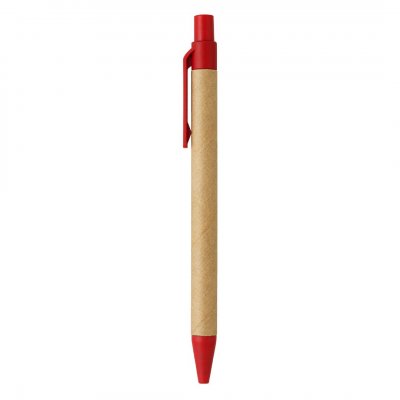 VITA ECO, eko papirna hemijska olovka, crvena