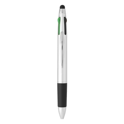 MULTIPEN, plastična hemijska olovka, srebrna