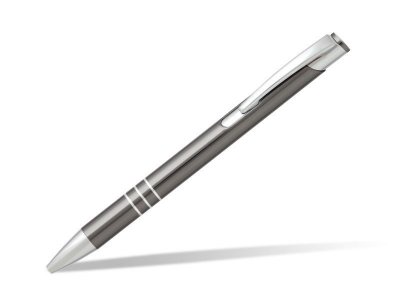 OGGI, metalna hemijska olovka, tamno metalna