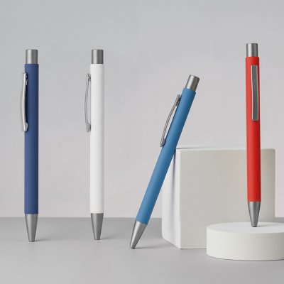 TITANIUM, metalna hemijska olovka, plava