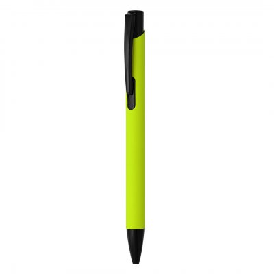 OGGI SOFT BLACK, metalna hemijska olovka, svetlo zelena