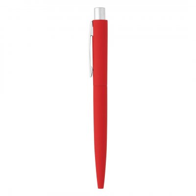DART SOFT, metalna hemijska olovka, crvena