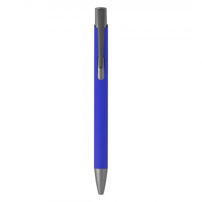 OGGI SOFT GRAY, metalna hemijska olovka, rojal plava