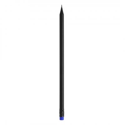 BLACKY COLOR, drvena olovka hb sa gumicom, rojal plava