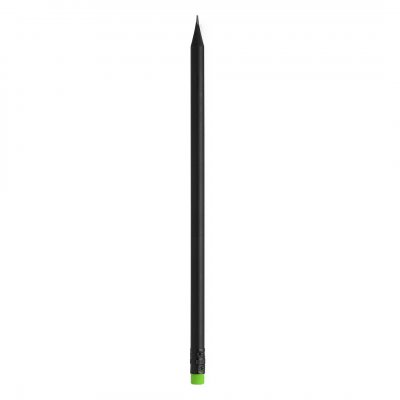 BLACKY COLOR, drvena olovka hb sa gumicom, svetlo zelena