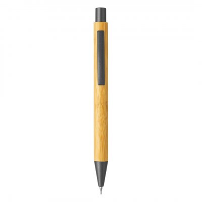 BAMBOO, drvena hemijska i tehnička olovka u setu, bež