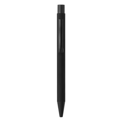TITANIUM JET BLACK SET, metalna hemijska i roler olovka u setu, crna