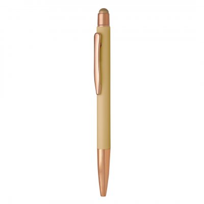 VIVA GOLD, metalna hemijska olovka sa papirnom navlakom, zlatna