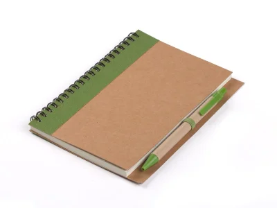 VERDE, notes sa olovkom, zeleni