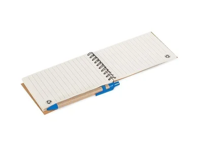 ORGANIC, notes sa olovkom, plavi