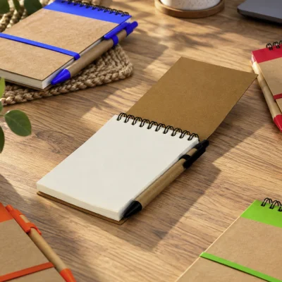 ORGANIC, notes sa olovkom, plavi