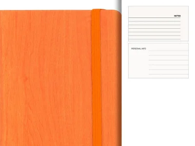 PINO MINI, notes a6, narandžasti