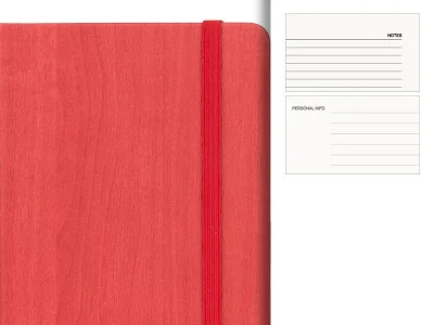 PINO MAXI, notes b5, crveni
