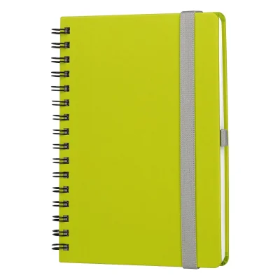 MONDO WIRE, notes a5, svetlo zeleni