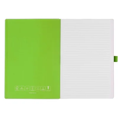 CODE WHITE, notes a5, svetlo zeleni