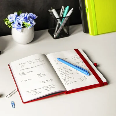 MONDO PLUS, notes a5, plavi