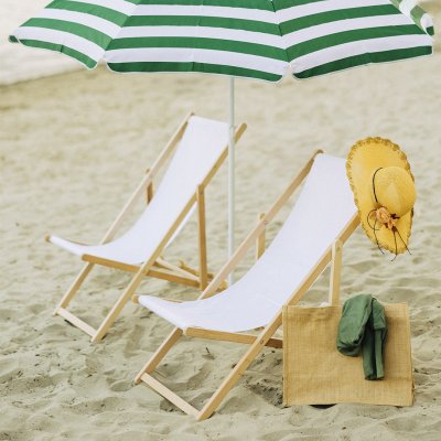 SIESTA, sklopiva stolica, bež