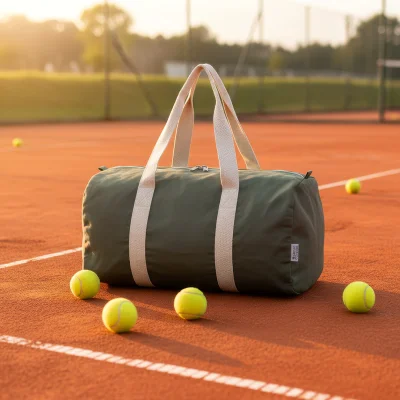 BOUNTY, sportska torba od recikliranog pamuka, 320 g/m2, bež