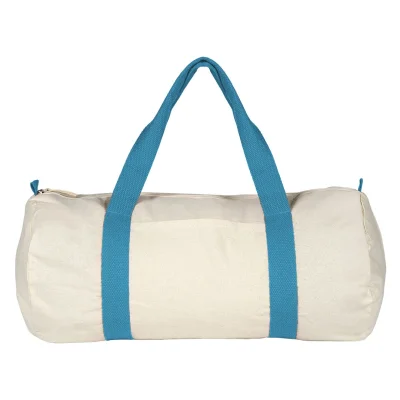 TEAM, sportska torba od pamuka, 180 g/m2, tirkizno plava
