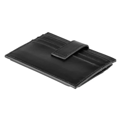 SLIP, kožni držač za kartice, 8/1, crni