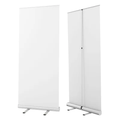 ROLL UP 120, aluminijumski reklamni pano, srebrni