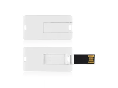 MINI CARD, usb flash memorija, beli, 64GB