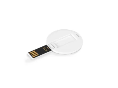 COIN CARD, usb flash memorija, beli, 64GB
