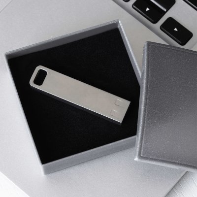 DEOCOM 3.0, usb flash memorija, sjajno metalni, 64GB