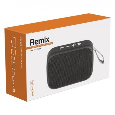 REMIX, bluetooth zvučnik, sivi