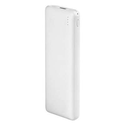 M10, pomoćna baterija za mobilne uređaje, 10000 mah, bela