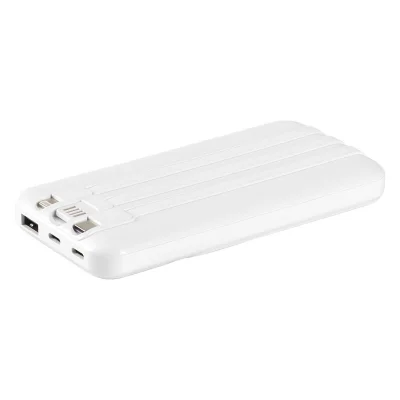 CONNECTOR, pomoćna baterija, 10.000 mah, bela